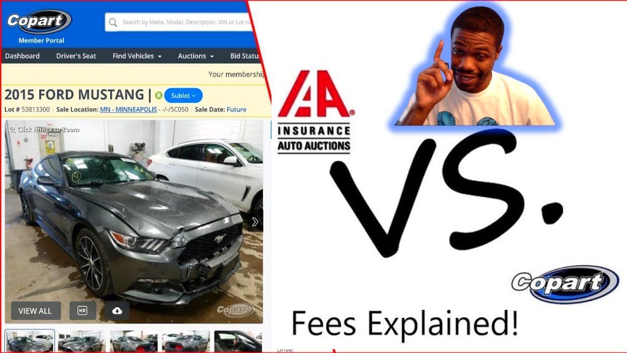 Who Has Higher Buyer Fees Copart Or The Insurance Auto Auction YouTube