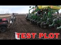 Test Plot and NEW 8RX and John Deere Planter Review