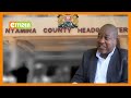 Nyamira County governor fires all CECs in his first day in office