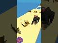 Horse, Gorilla, Fish, Shaheen And Snake Race