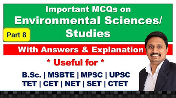Environmental Studies mcqs | multiple choice questions set 8