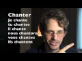 A1 conjugaison verbes en  er chanter prsent