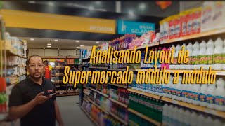 Layout de Supermercado módulo a módulo - Bastidores de um Layout - Supermercado Toda Hora