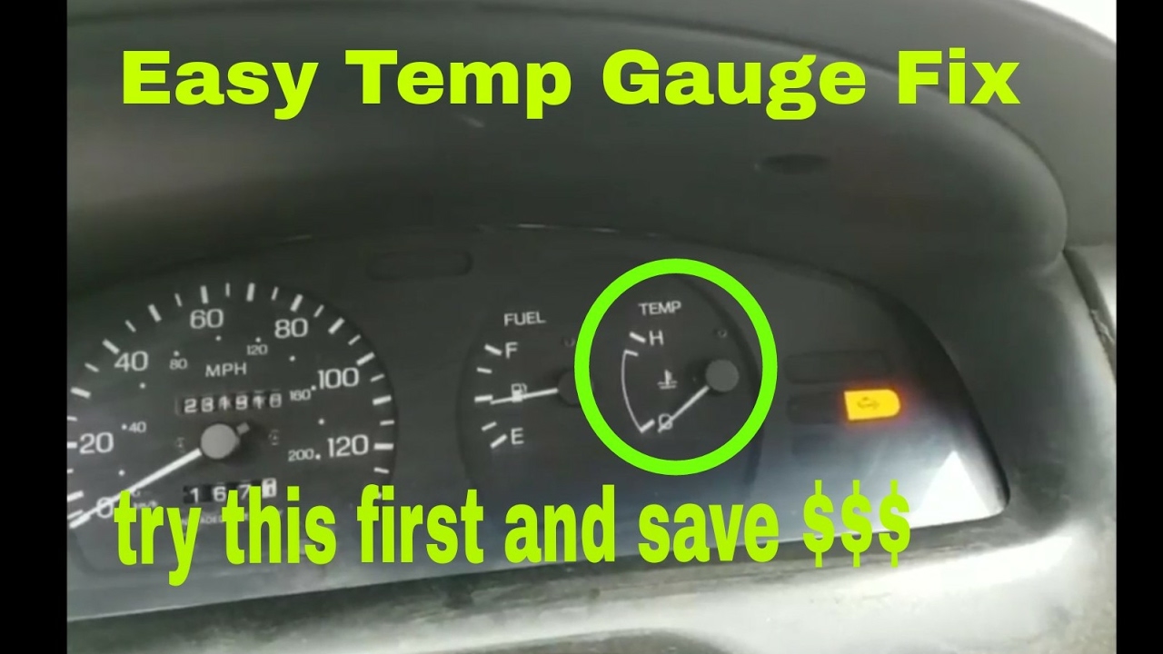How To Fix Your Temperature Gauge YouTube