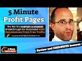 5 Minute Profit Pages review - Watch my 5 Minute Profit Pages review before you get this