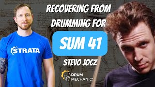 Stevo Jocz [SUM 41] Talking Fitness, Injuries and Drums After 10 Year Hiatus // Drum Mechanics E1