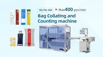 Bag Collating and Counting machine