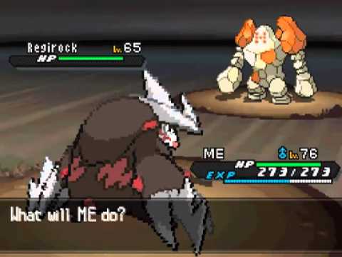 Pokemon Black & White 2: How to catch Regirock & Registeel (Black 2) - YouTube
