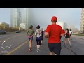 2019 Mississauga Half Marathon Full Run - Treadmill Virtual Run - With overlay and 1440P