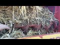 Quick tour of our New Holland 358 feedmill and chopping more corn stalks!