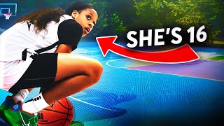 SHAQ'S DAUGHTER IS DUNKING WITH EASE!