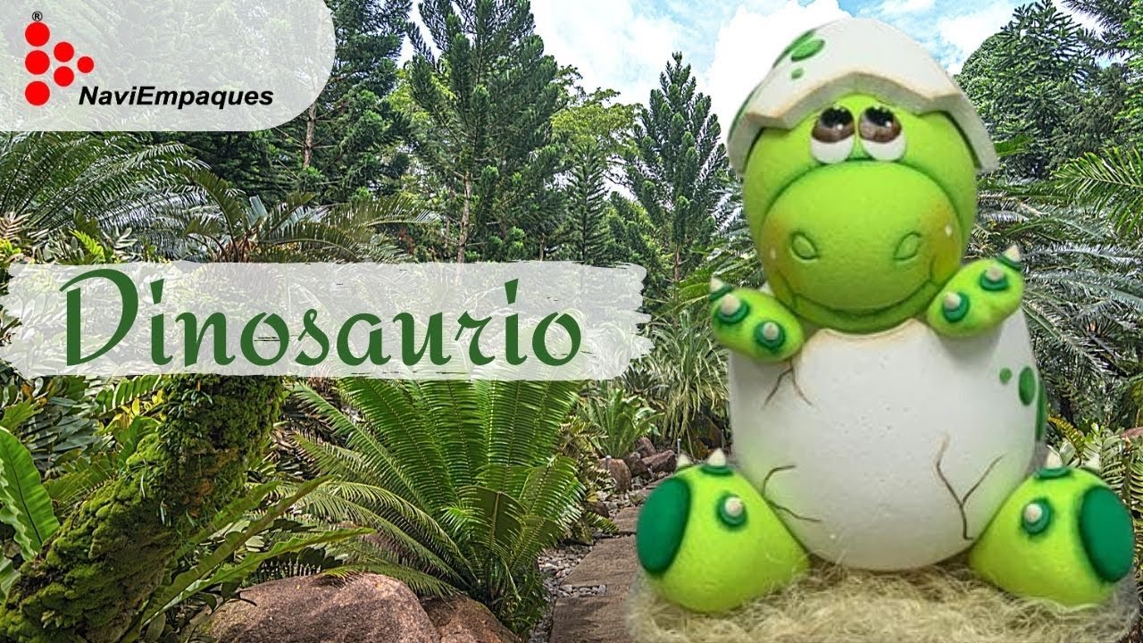 Dulcero Dinosaurio Bebe. NaviEmpaques