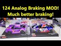 Carrera 124 digital slot car analog mod BETTER BRAKING!