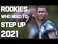 Rookies who Need to Step Up in 2021