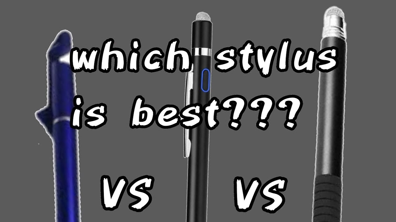 stylus review! rubber vs mesh vs disc vs digital stylus! this my first video so enjoy (⁠≧⁠▽⁠≦⁠)