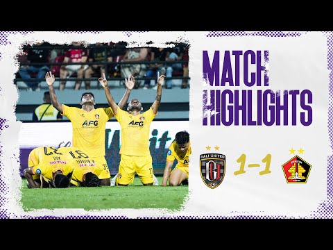 FULL HIGHLIGHTS - BALI UNITED FC 1-1 PERSIK KEDIRI