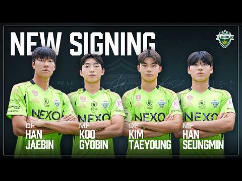 'High Energy Every Moment!' N Team New Signings #HanJaeBin #GuGyoBin #KimTaeYoung #HanSeungMin | ...