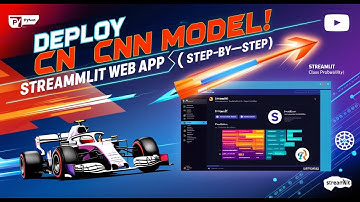 How To Make Website , App of CNN  Model Using Streamlit (F1 cars image classification app)