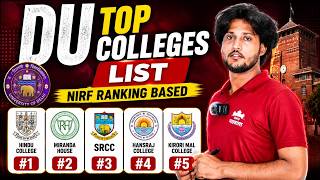 DU में Admission से पहले ये बातें जान ले ! Top Colleges List added #neersir #cuetpg #du #ducutoff 