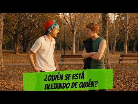 ¿Quíen se está alejando de quíen?