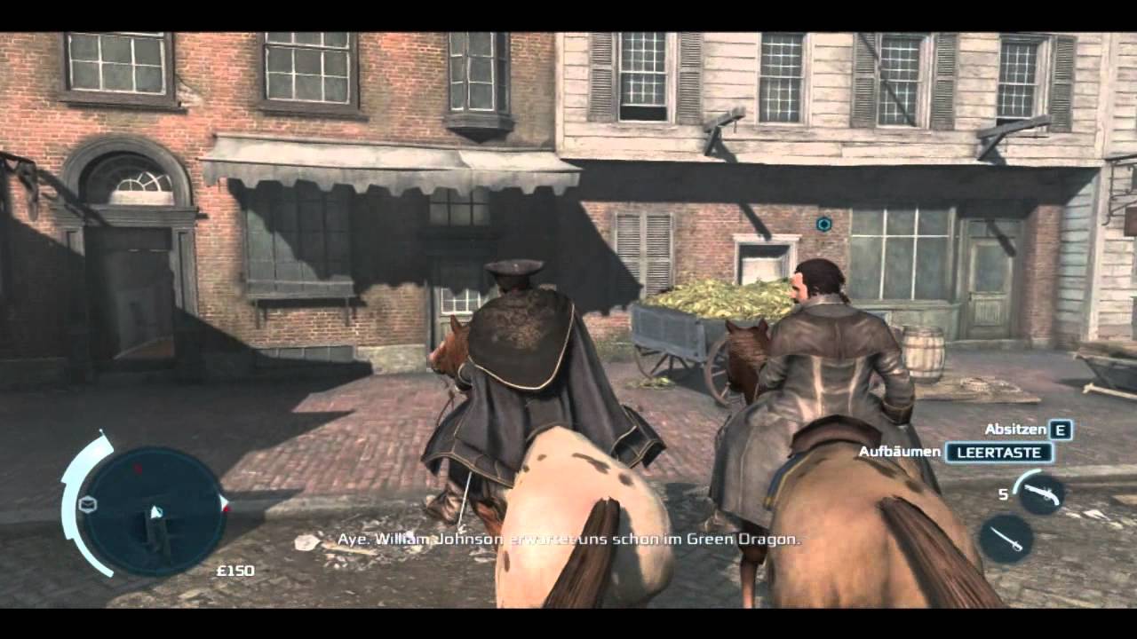 Let's Play Assassins Creed III #003-Boston - YouTube