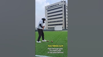 GATEBALL SIMPLY TACTIC - PASS TOUCH #youtubeshorts #gateball #indonesia