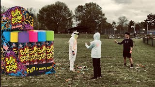 Silly String Fight