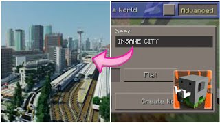INSANE CITY SEED IN CRAFTSMAN BUILDING CRAFT (VERY BIG) screenshot 1