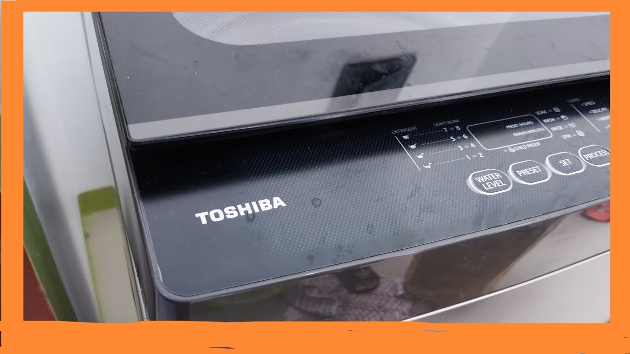 TOSHIBA WASHING MACHINE HOW TO USE