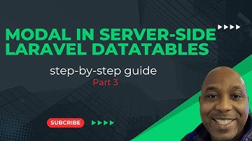 3.  TRIGGER MODALS IN SERVER-SIDE LARAVEL DATATABLES - FOR BEGINNERS