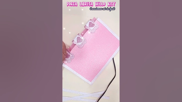💞PORTA LIBRETA HELLO KITY 💞 #faciles #hellokity #viral #foami #art #