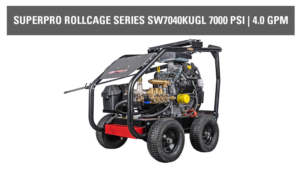 Simpson Superpro Roll-Cage Small Pressure Washer 65202 SW3625SADS at