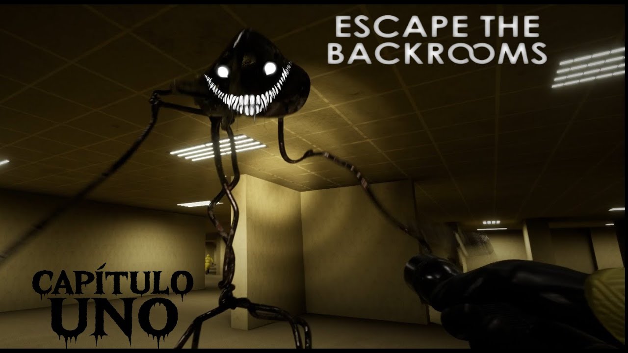 “ALGO NOS OBSERVA EN LOS PASILLOS INFINITOS 😱 | Escape the Backrooms”
