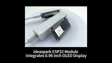 ideaspark® ESP32 Development Board with 0.96 Inch OLED
