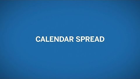 Trading Option Calendar Spreads