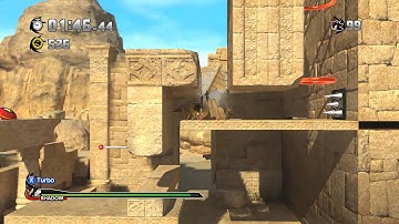 Sonic Generations Arid Sands Gameplay with Shadow the Hedgehog Mod