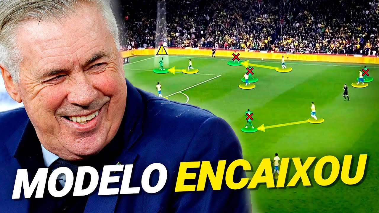 Ancelotti Ajusta Modelo de Jogo e Renova a Esperança do Hexa!