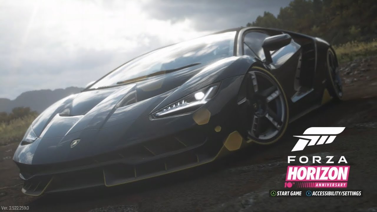 Forza Horizon 3 intro remade in Horizon 5 (10th Anniversary intro)