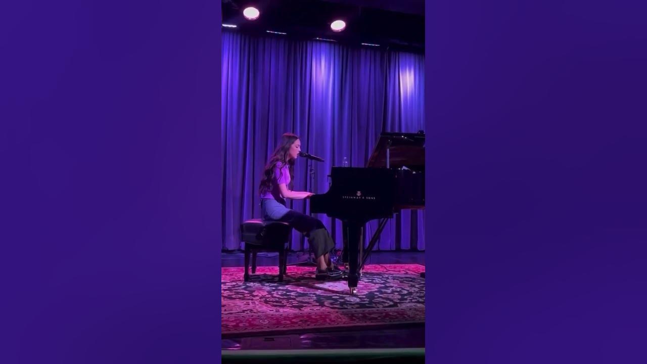 Olivia Rodrigo Singing ‘making the bed’ at the Grammy Museum Event YouTube