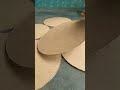 Handmade circle with cardboard # mandala art piece # trending #shorts