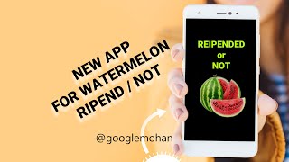 The Russian mobile application will help to check whether the watermelon is ripe. screenshot 4
