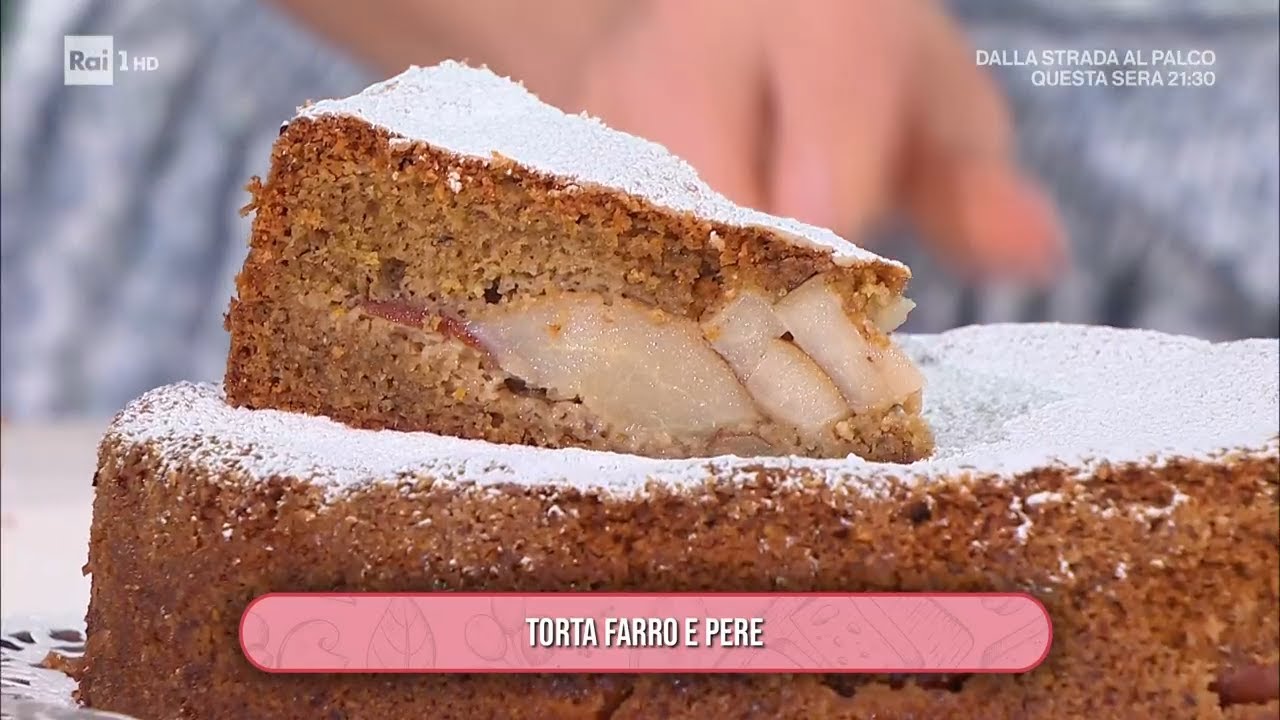 Torta farro e pere - È sempre mezzogiorno 10/01/2025