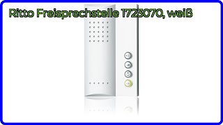 BEWERTUNG (2025): Ritto Freisprechstelle 1723070, weiß. WESENTLICHE Einzelheiten