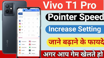How To Increase Pointer Speed On Vivo T1 Pro || Vivo T1 Pro Pointer Speed Kaise Badhayen In Hindi ||