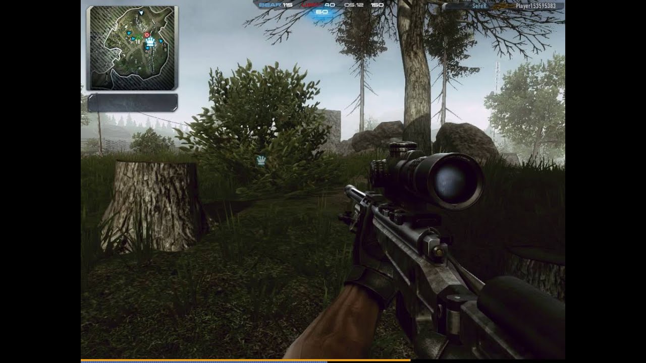 Contract Wars Orsis T-5000 prokill. (Hardcore, 50fps)