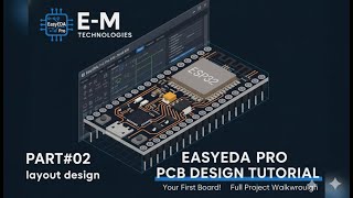 PCB Design Tutorial PART#02: ESP32 Double-Layer PCB Layout & Routing with USB-C | Full Walkthrough