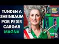 Tunden a Sheinbaum por decir CARGUEN MAGNA en medio de la escalada de precios de gasolina