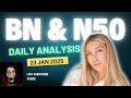 How to trade INDEX Nifty & Bank Nifty on Thursday 23 Jan 2025.