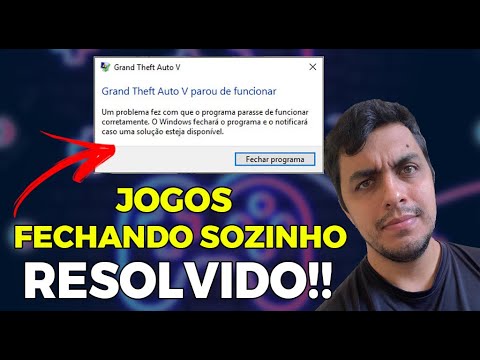 JOGOS e PROGRAMAS fechando sozinho | RESOLVIDO 2022 - [ PASSO À PASSO ] !!