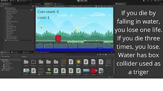 Daniel Brandejs Small Platform Game Project in Unity screenshot 3